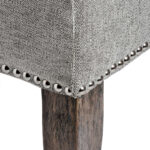 Silver Roll Top Dining Chair With Ring Pull - Image 4