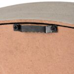 Mirrored Round Clock with Moving Mechanism - Image 3