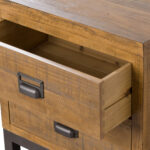 The Draftsman Collection Two Drawer Bedside - Image 2