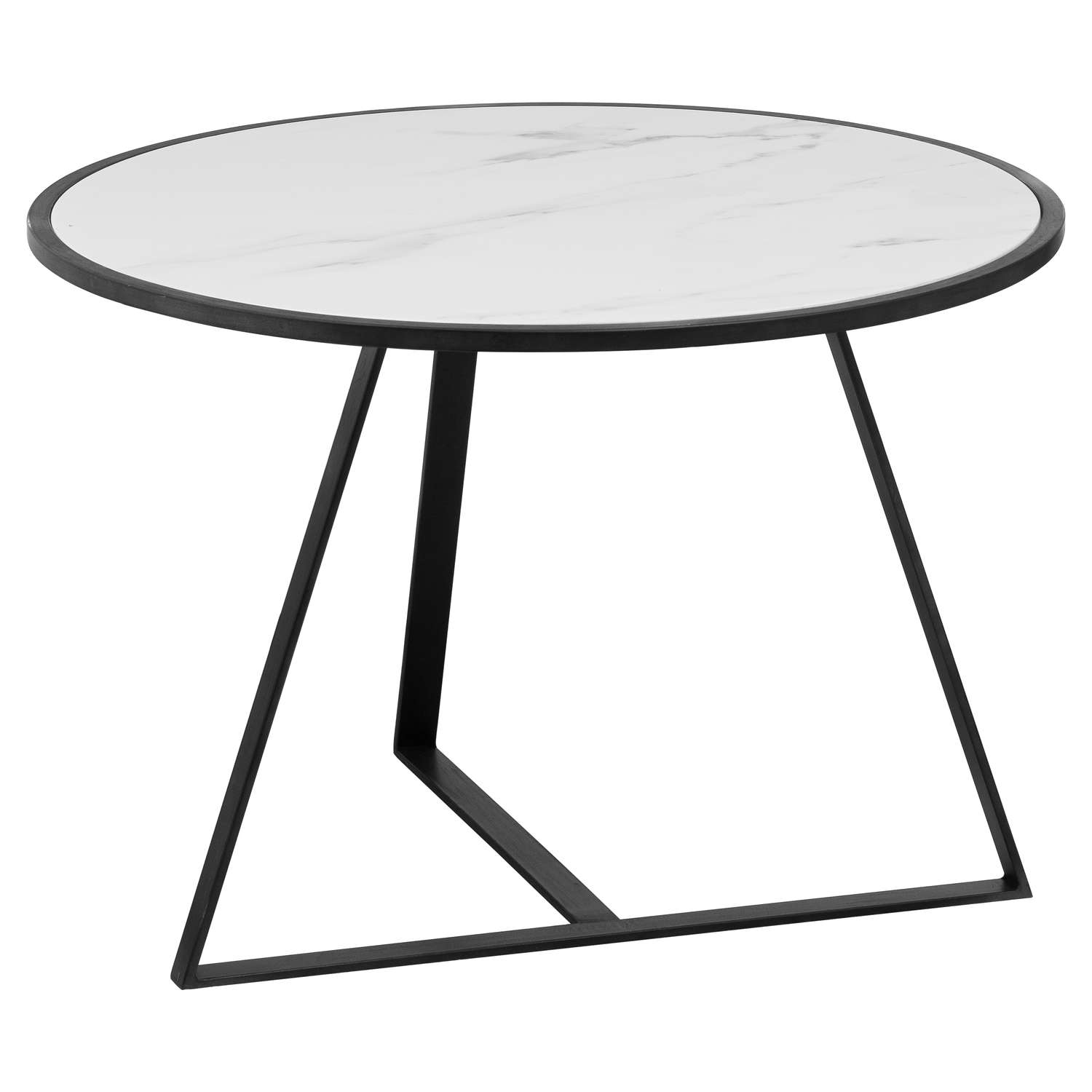 20172.jpg Grey And Marble Low Side Coffee Table - Image 1