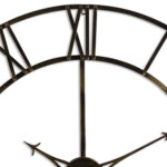 Large Antique Brass Large Skeleton Clock - Image 2
