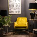 Eva Framed Mustard Velvet Club Chair - Image 4