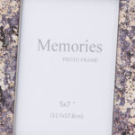 Silver Foil Metallic 5X7 Frame - Image 2