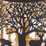 Small Glowray Stag In Forest Lantern - Image 2