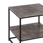 Farrah Collection Silver Side Table - Image 2