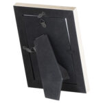 Silver Edged  Black Velvet 4X6 Photo Frame - Image 2