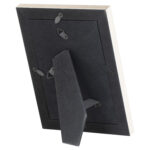 Silver Edged  Navy Velvet 5X7 Photo Frame - Image 2