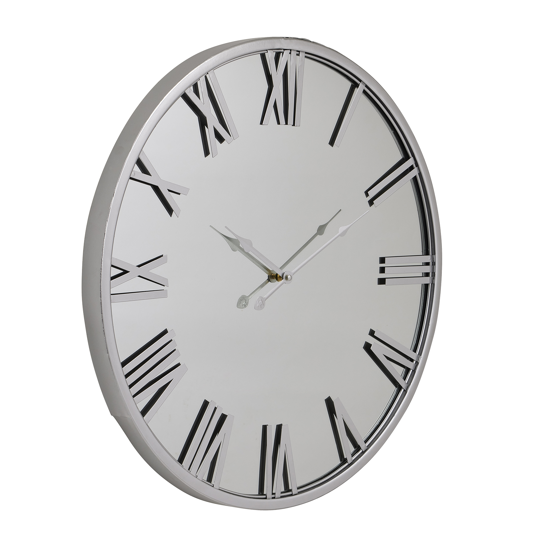 21612.jpg Mayer Mirrored Wall Clock - Image 1
