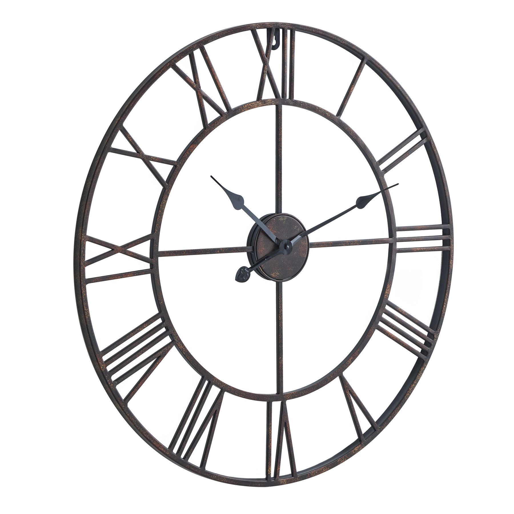 21620.jpg Bronze Skeleton Wall Clock - Image 1