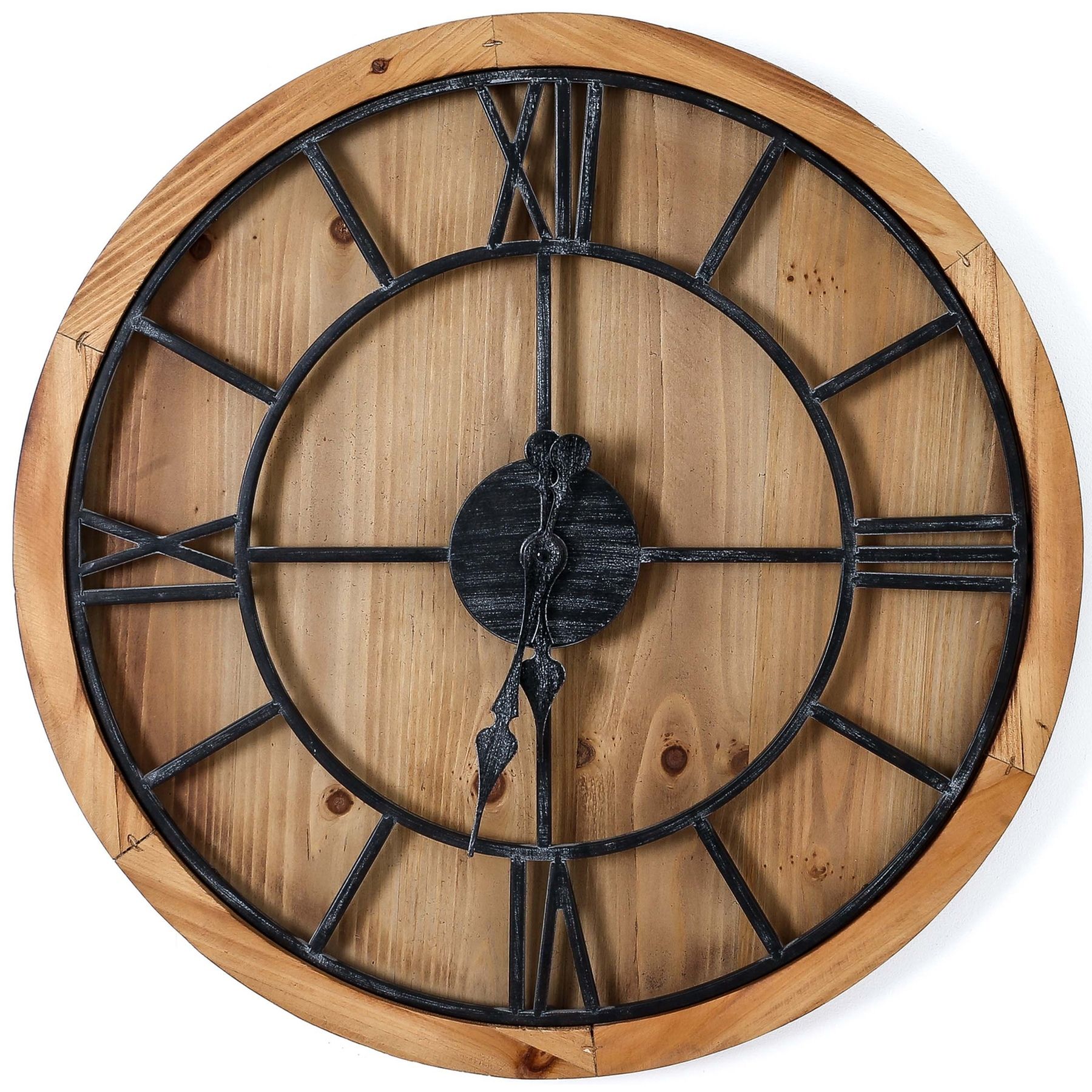 21641.jpg Williston Wooden Wall Clock - Image 1