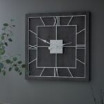 Williston Grey Square Wall Clock - Image 3