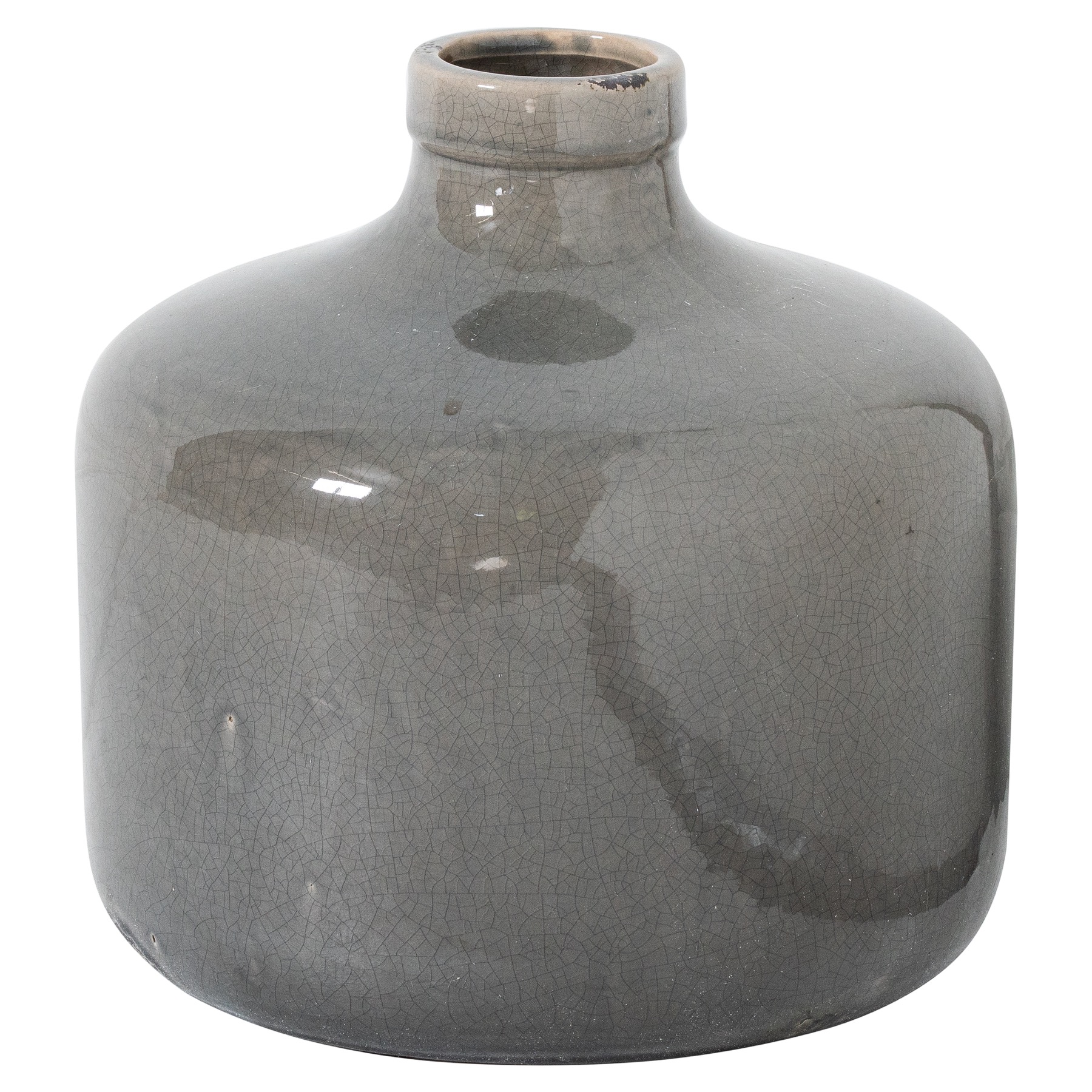 21767.jpg Garda Grey Glazed Chive Vase - Image 1