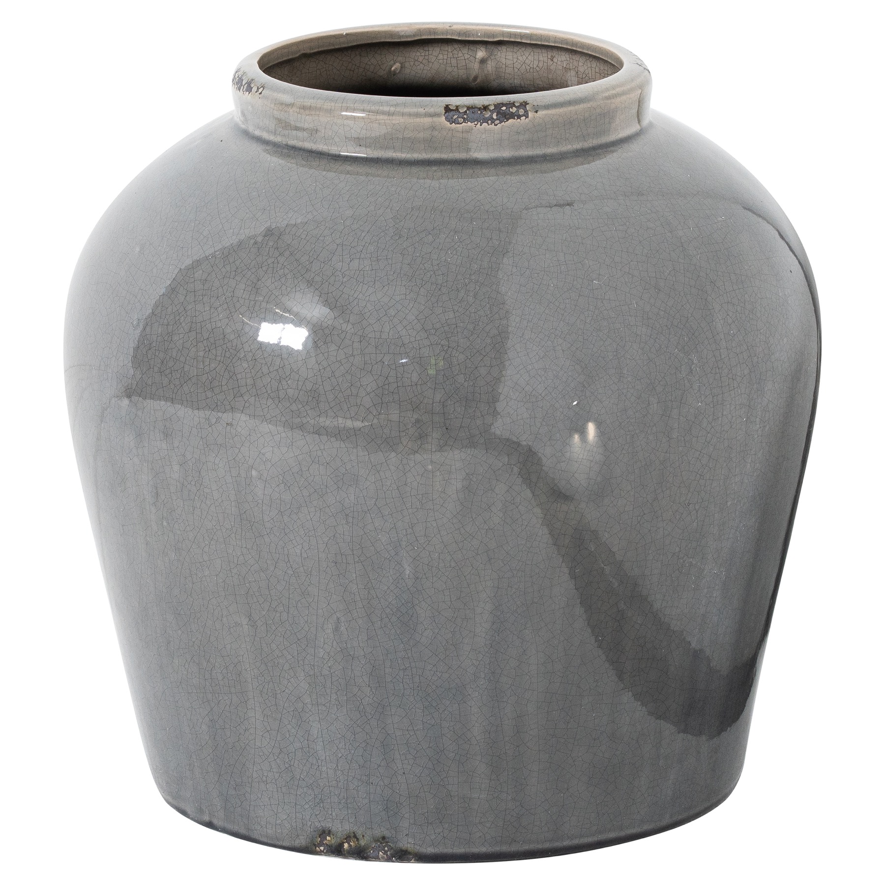 21772.jpg Garda Grey Glazed Juniper Vase - Image 1
