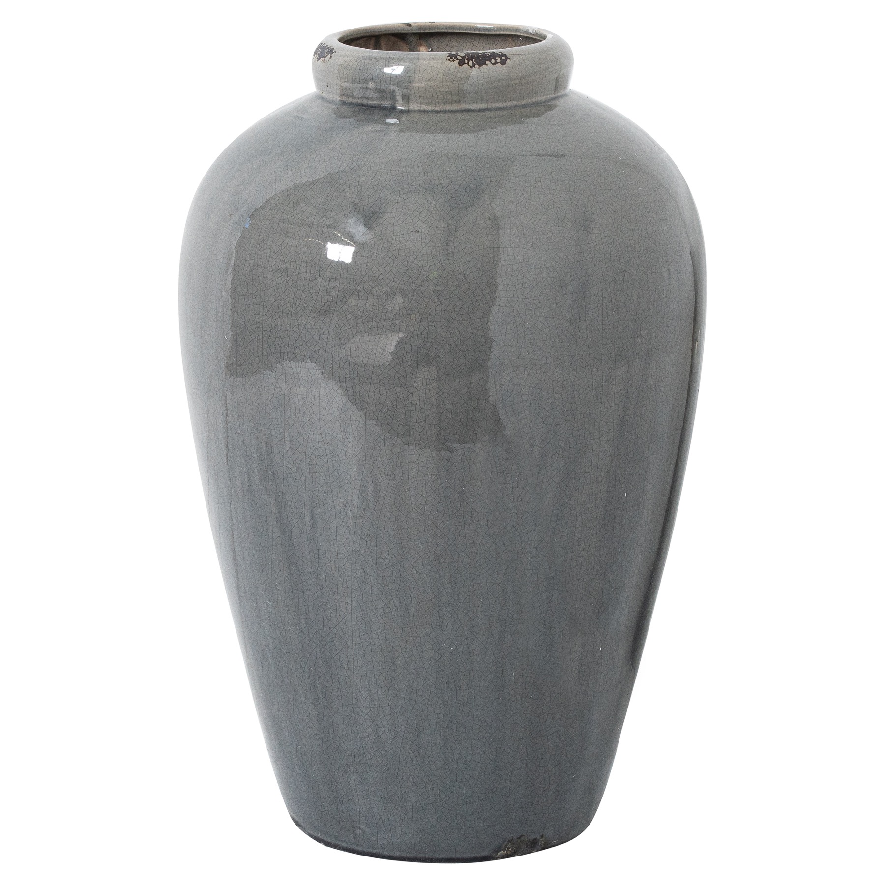 21773.jpg Garda Grey Glazed Tall Juniper Vase - Image 1