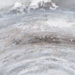 Orion Silver And Grey Hand Painted Canvas - Image 2