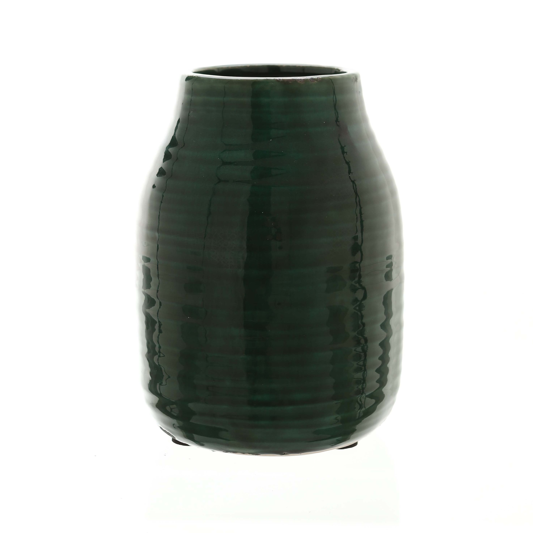 22036.jpg Garda Emerald Glazed Stefanie Vase - Image 1