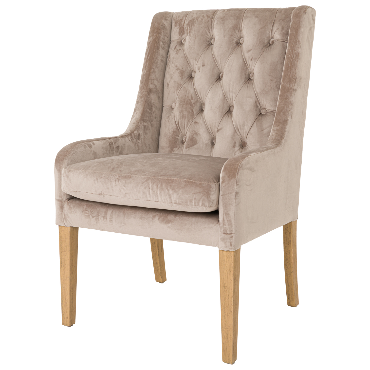 22140.jpg Henley Luxury Large Button Pressed Dining Chair - Image 1