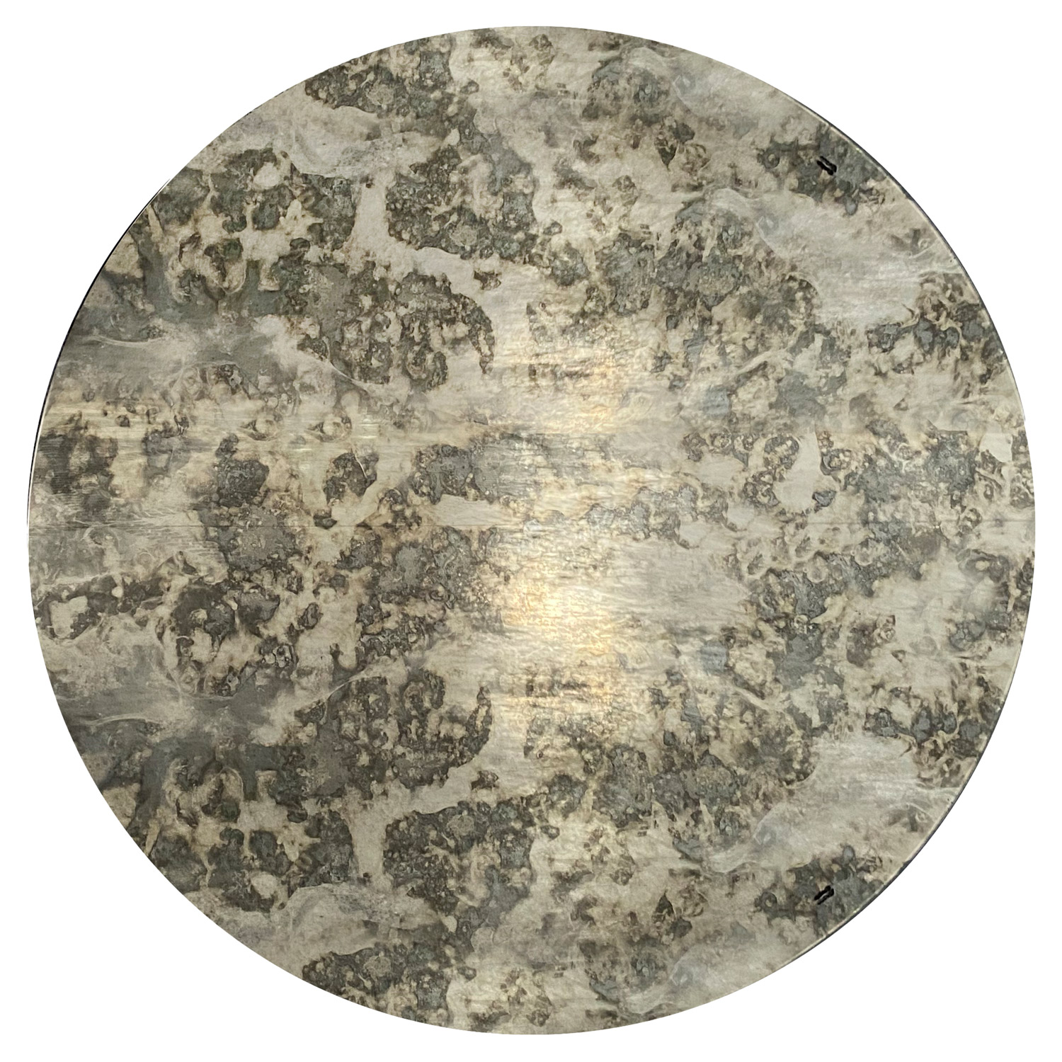 22186.jpg Large Circular Antique Mirror - Image 1
