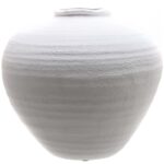 Regola Matt White Ceramic Vase