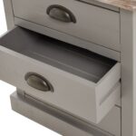 The Oxley Collection Three Drawer Bed Side - Image 2