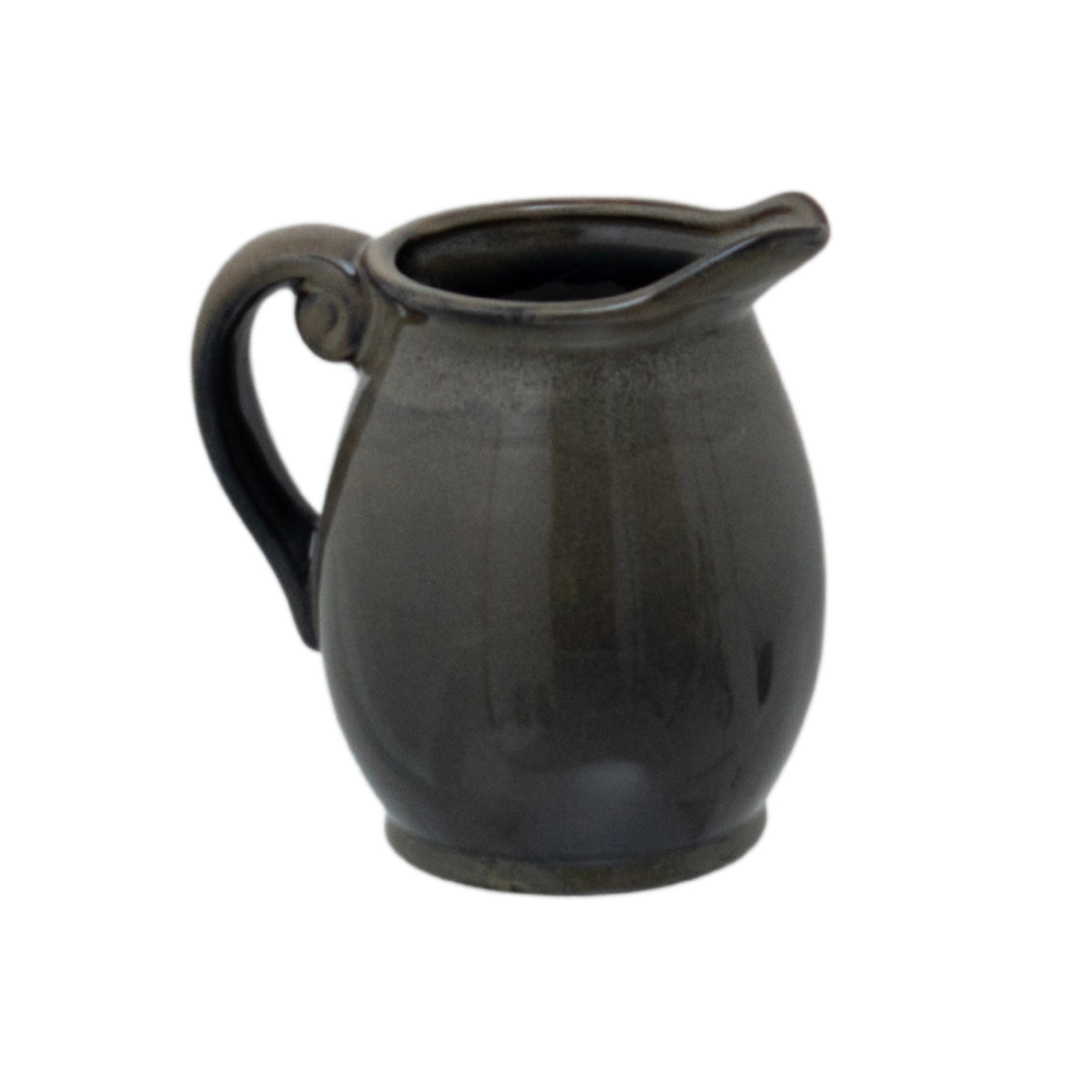 22540.jpg Small Olive Olpe Vase - Image 1