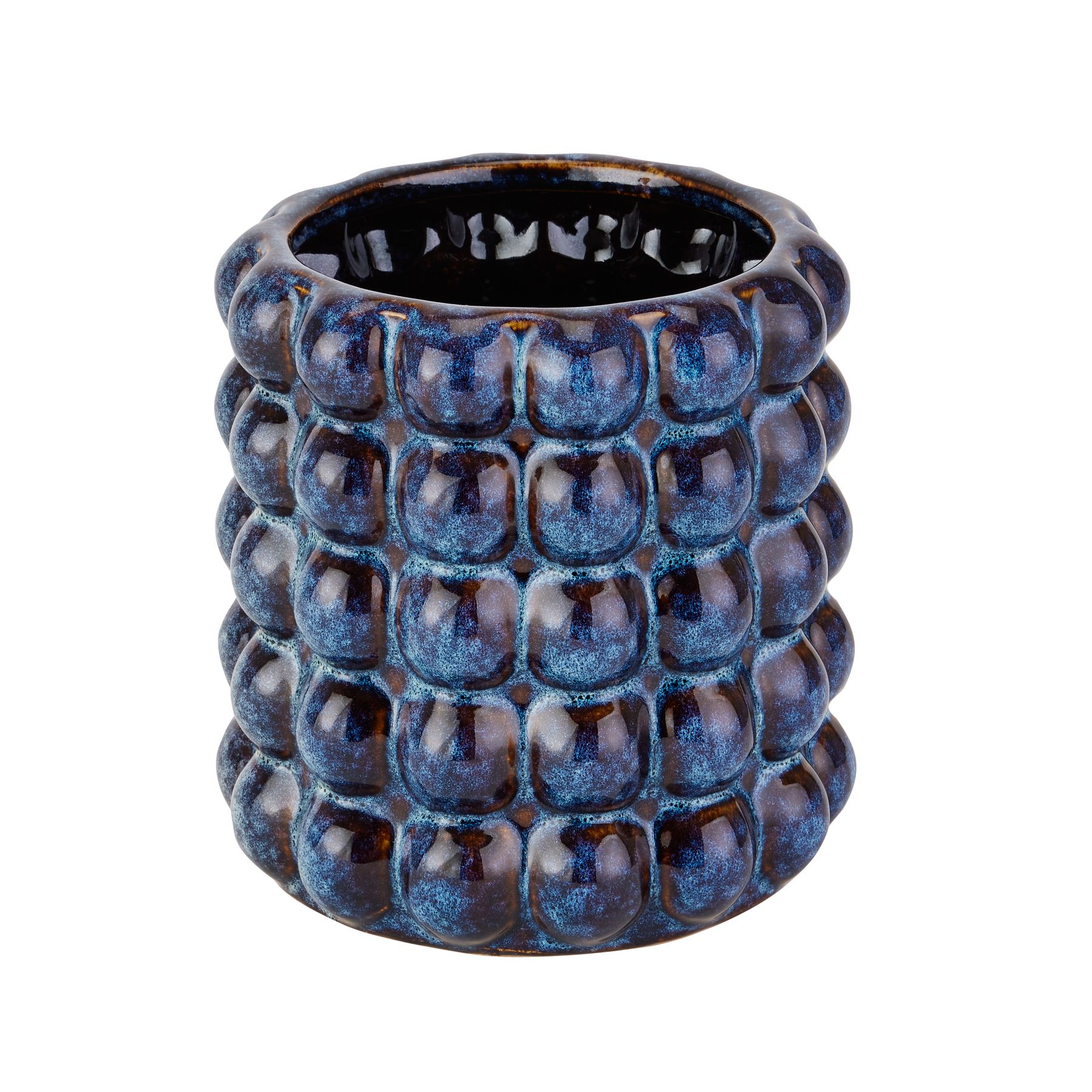 22584.jpg Seville Collection Indigo Bubble Planter - Image 1