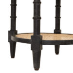 Raffles Black Tall Round Side Table - Image 3