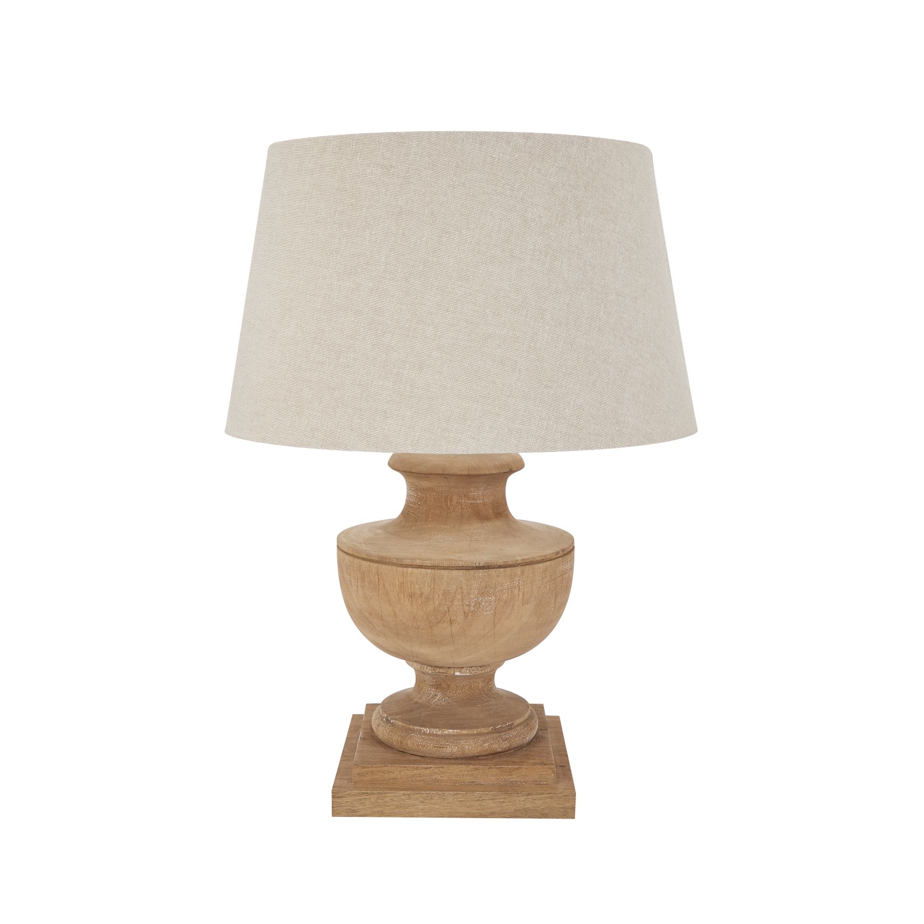 22662.jpg Delaney Natural Wash Urn Lamp With Linen Shade - Image 1