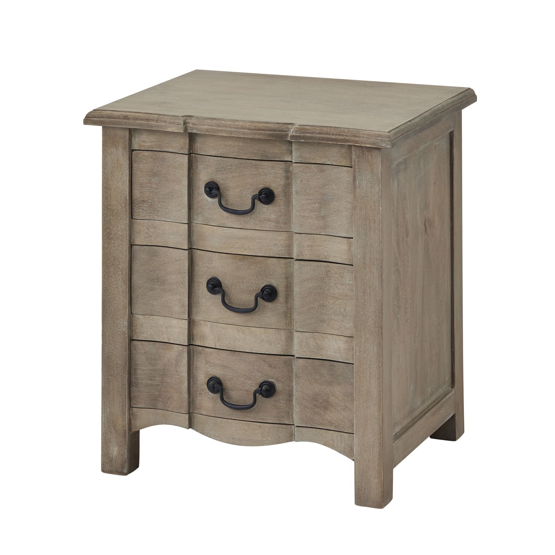 22693.jpg Copgrove Collection 3 Drawer Bedside Table - Image 1