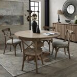 Copgrove Collection Round Pedestal Dining Table - Image 4