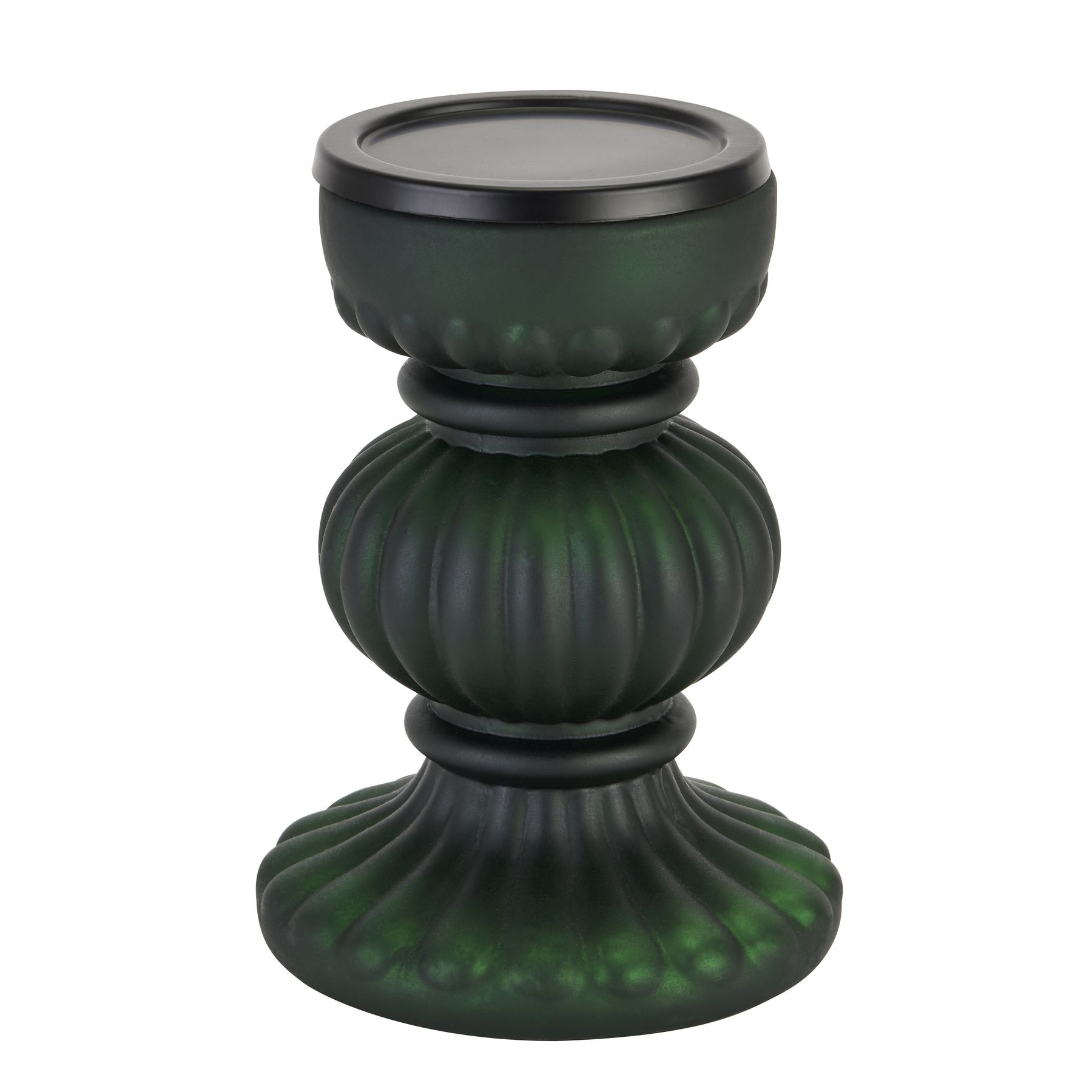 22763.jpg Forest Green Bonbon Medium Candle Holder - Image 1