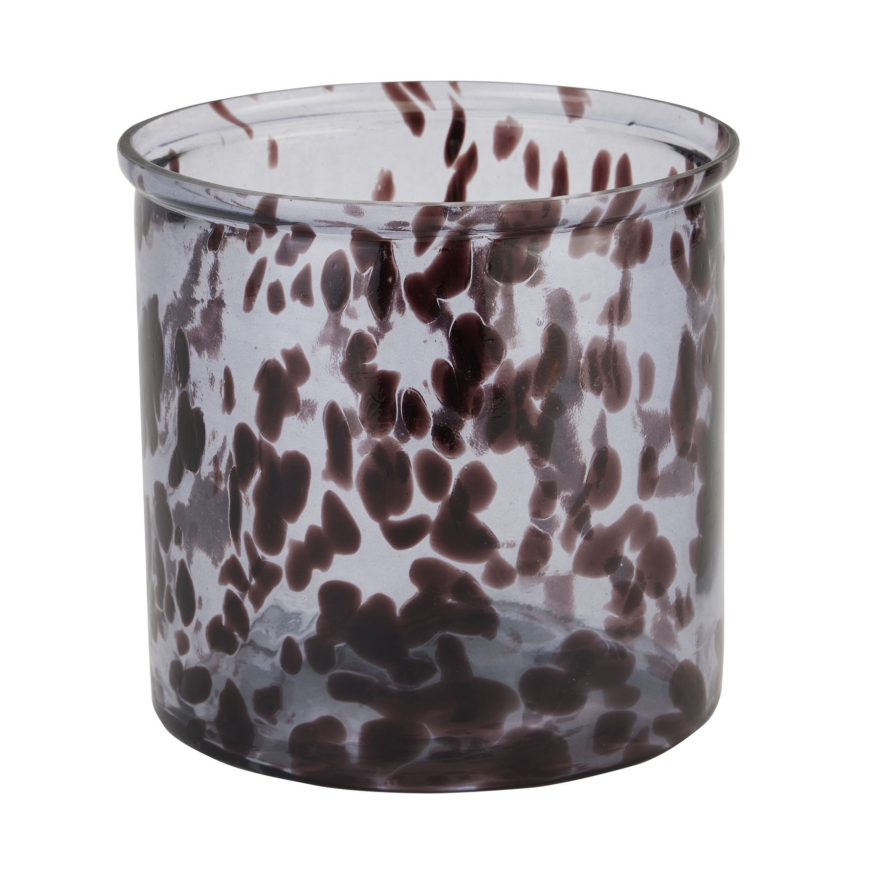 22775.jpg Black Dapple Large Candle Holder - Image 1